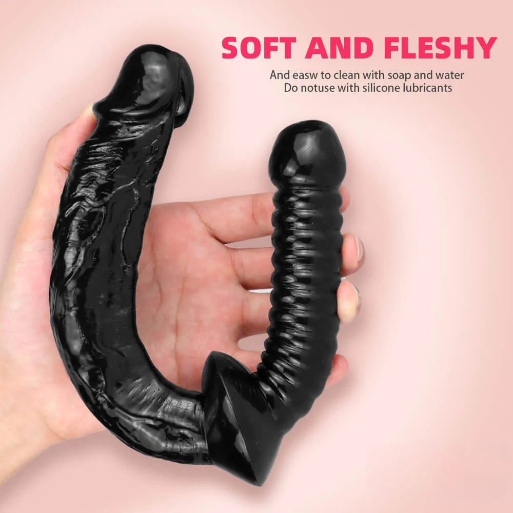 12.99in Double Ended Heads Sword Dildo For Anal Sex Toy