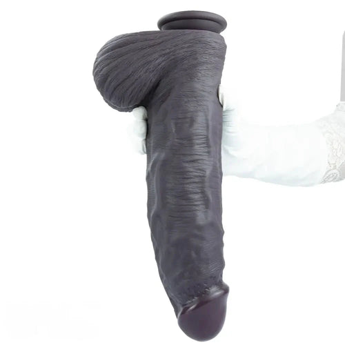 12.99in Huge Thick Lifelike Silicone Dildo Used to Stimulate Vaginal Anal Play