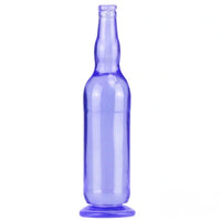 12in Beer Bottle Realistic Dildo Crystal See Through Dildo Sex Toy