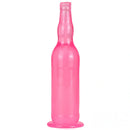 12in Beer Bottle Realistic Dildo Crystal See Through Dildo Sex Toy