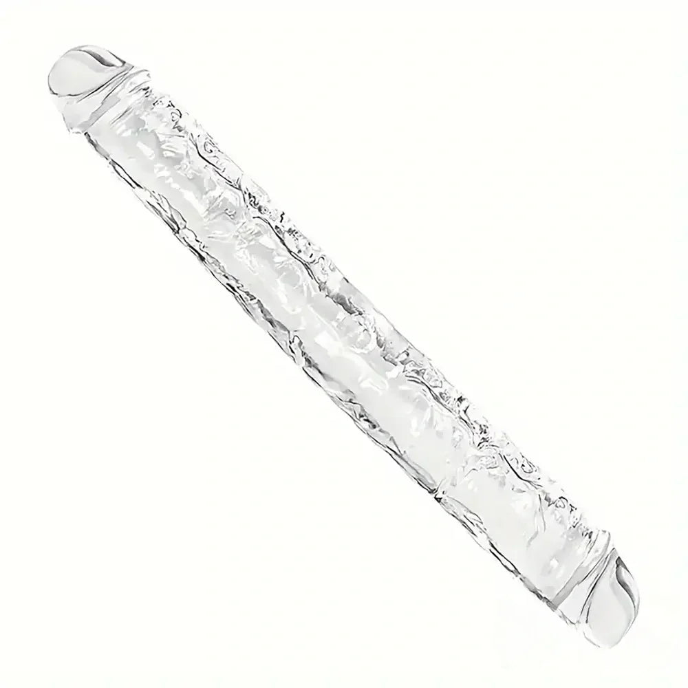 13.18in Realistic Double Headed Long Dildo For Female Male Love Pleasure