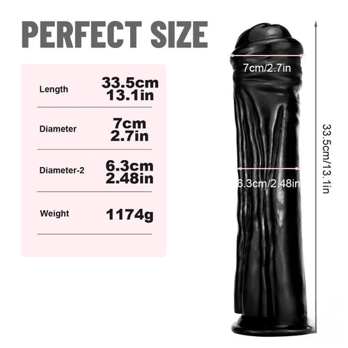 13.1in Large Thick Horse Dildo For Women Anal Mastubation Toy