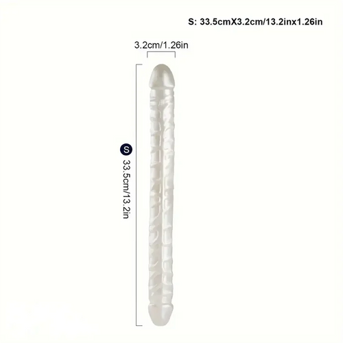 13.2in 16.9in Long Big Double Sided Dildo For Women Men Deep Fast Play