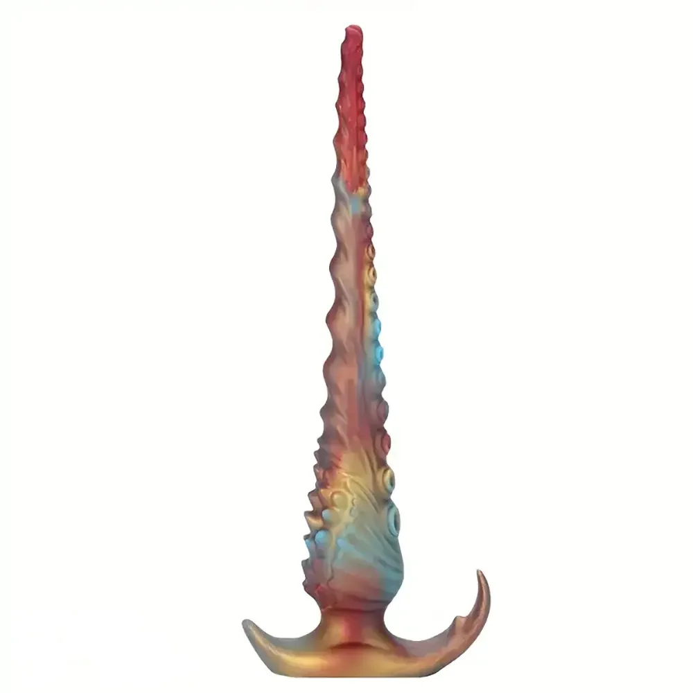 13.58in 17.51in 22.55in Long Huge Tentacle Octopus Silicone Dildo