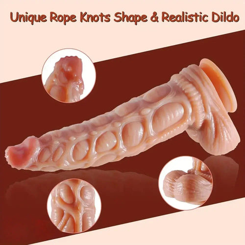 13.6in Huge Long Thick Real Soft Odd Silicone Women Dildo With Suction Cup