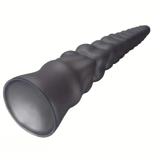 13.77in 15.74in 17.71in 19.68in Long Screw Anal Whip Huge BDSM Soft Dildo