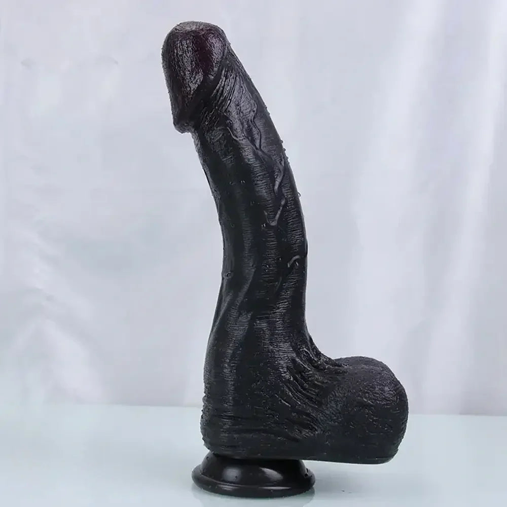 13.78in Ultra-Realistic Silicone Soft Big Huge Dildo With 3.15" Glans