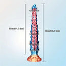 13.7in Big Long Real Tentacle Silicone Soft Dildo Penis Anal Expander
