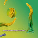 13.9in Simulated Realistic Long Octopus Alien Soft Suction Cup Dildo