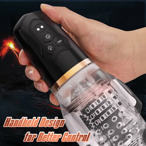Gawk Gawk 5000 Sucking & Vibrating Transparent Male Masturbator