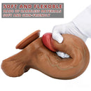 13in Huge Long Realistic Soft Silicone Cock Dildo For Women