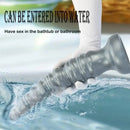 14.44in Silicone Ultra Long Threaded Deep Huge Thick Dildo For Anal Explore