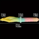 14.56in Silicone Double-headed Palm Long Huge Soft Dildo For Men Fist