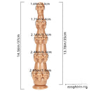14.56in Skull Dildo Sex Toy For Men Anus Stimulation Sex Orgasm