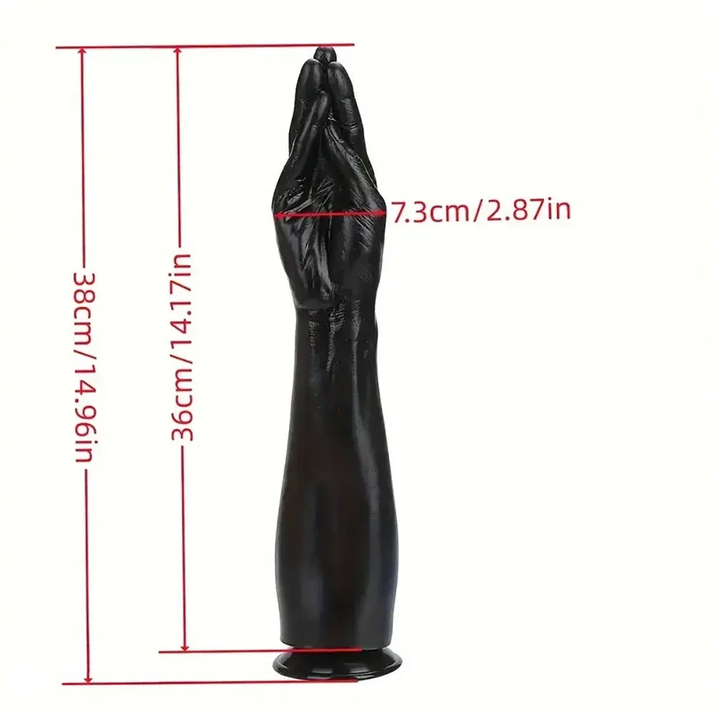 14.96in Super Large Thick Size Soul-Stealing Magic Hand Fist Dildo