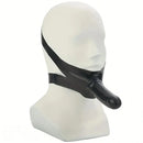 14in Realistic Strap-On Latex Face Chin Dildo For Couples Sensitive Spot