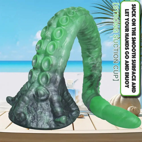 15.16in 17.32in Super Long Big Tentacle Silicone Butt Plug Dildo Anal Toy