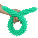 15.35in 19.29in Huge Long Double-Ended Spiked Anal Plug Dildo