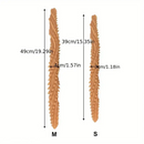 15.35in 19.29in Huge Long Double-Ended Spiked Anal Plug Dildo