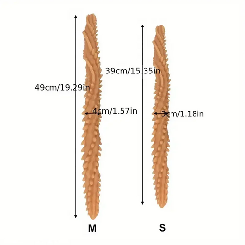 15.35in 19.29in Huge Long Double-Ended Spiked Anal Plug Dildo