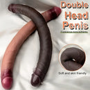 15.35in Extra Long Penis Double Sided Silicone Huge Cock Dildo