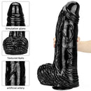 15.35in Huge Long Real Cock Dildo Realistic Texture Toy For Women