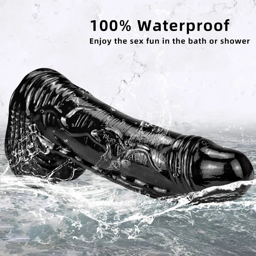 15.35in Huge Long Real Cock Dildo Realistic Texture Toy For Women