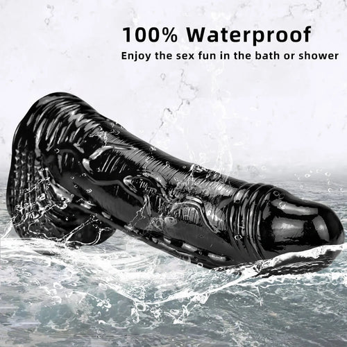 15.35in Huge Long Real Cock Dildo Realistic Texture Toy For Women