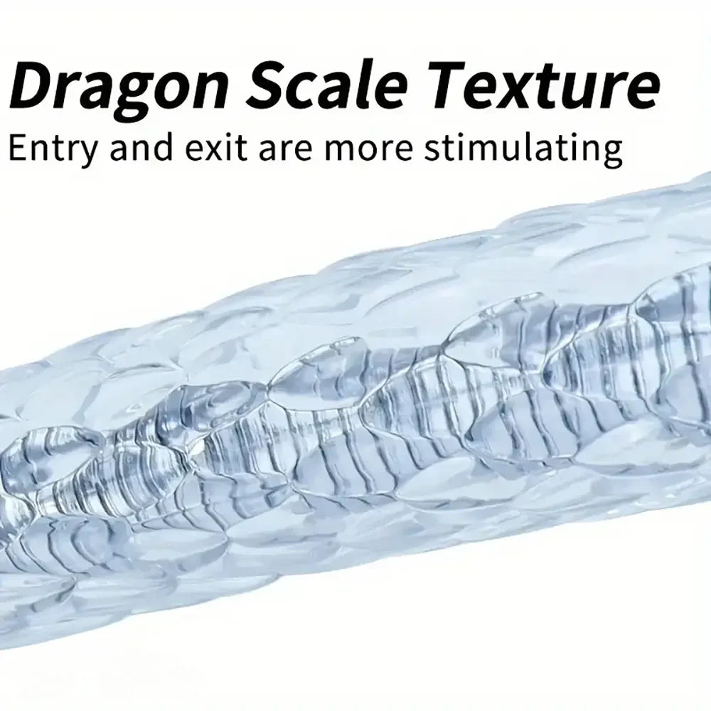 15.5in 22.7in Flexible Double-Headed Long Dildo Manual Pleasure Toy