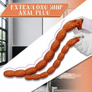 15.74in 23.62in Extra Long Whip Anal Plug Dildo Adult Couple Foreplay Toy