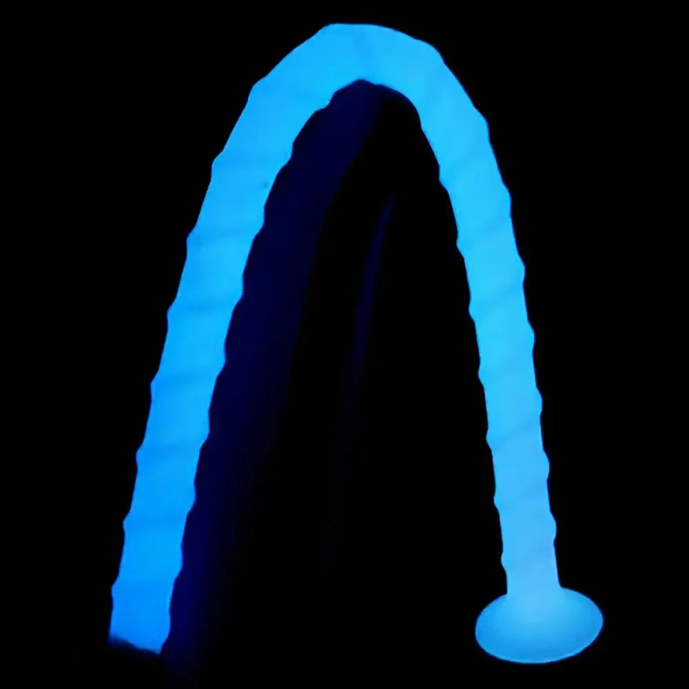 16.14in 19.69in 24.21in Luminous Monster Soft Luminous Glowing Dildo