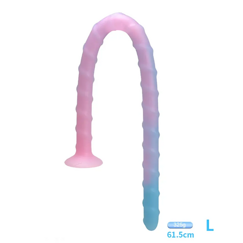 16.14in 19.69in 24.21in Luminous Monster Soft Luminous Glowing Dildo