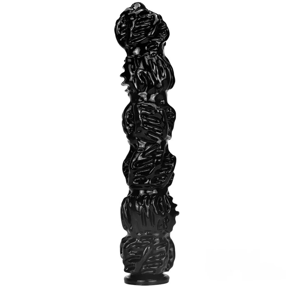 16.14in Fantasy Walnut Super Long Big Thick Butt Plug Dildo