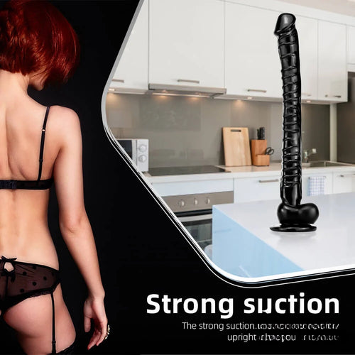 16.5in Super Long Dildo Lifelike Big Sex Toy For Masturbation