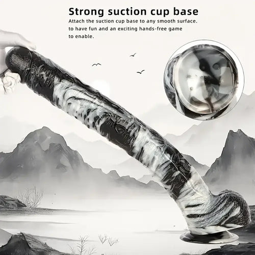 17in Extra Long Huge PVC Oversized Anal Dildo For Women Couples