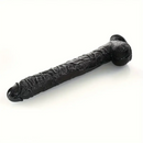 17in Prostate Gland Massage PVC Huge Black Long Dildo For Women