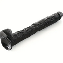 17in Prostate Gland Massage PVC Huge Black Long Dildo For Women