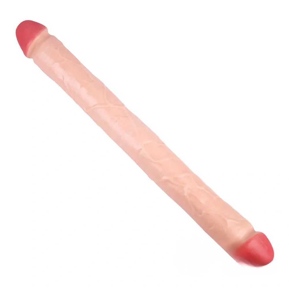 18.1 In Super Long Realistic Skin Texture Dildo For Gay Lesbian