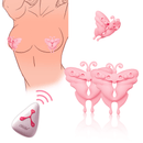 Butterfly Invisible Wearable Nipple Clamp Vibrator