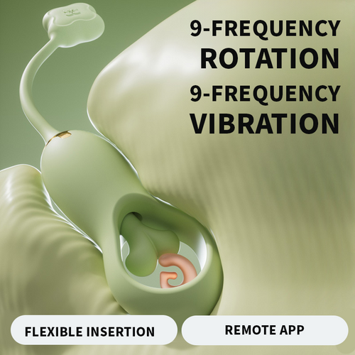 Xiao Qiao Rotating G-Spot & Clitoral Vibrating Egg