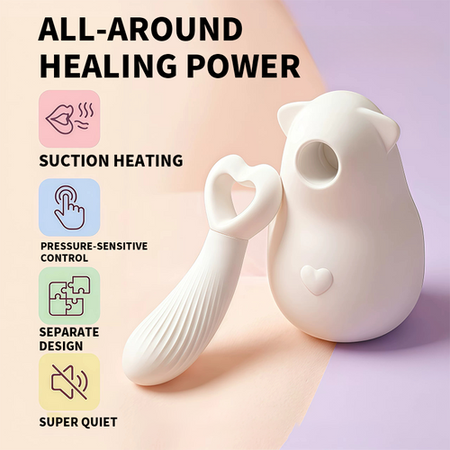Little Squirrel Pro Max 2-in-1 Heated Suction & Vibrating Tail Massager