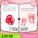 Tongue Clitoral Orgasm Vibrator Nipple Sucking And Licking Masturbator