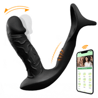 Joseph App / Wireless Remote Control Vubrating Prostate Massager & Cock Rings