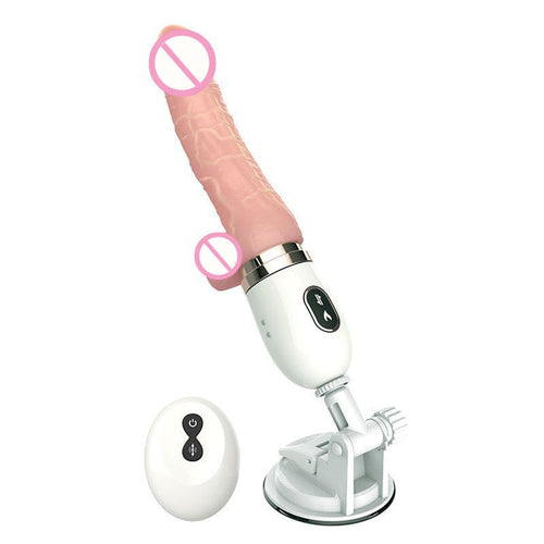 Small Dildo Machine Suction Cup Vibrant Toys with Remote Control