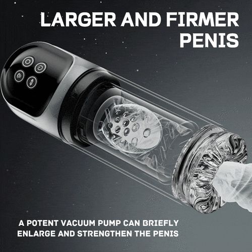 Night Elf 7 Rotation Suction Vacuum Pumps Male Masturbator