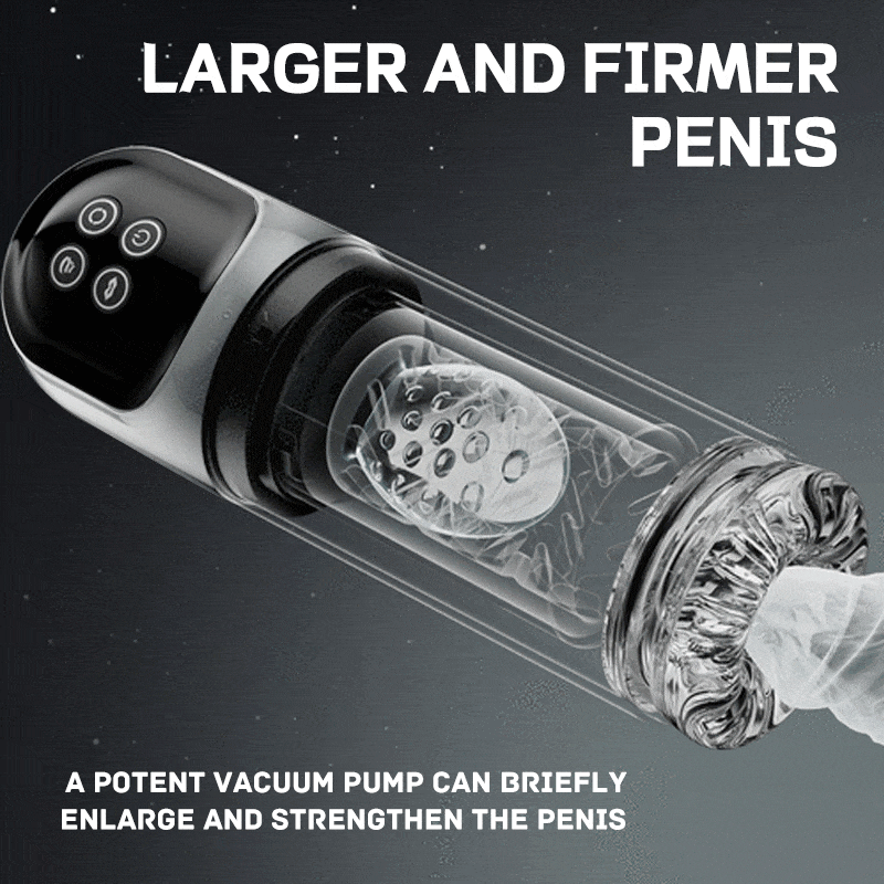 Night Elf 7 Rotation Suction Vacuum Pumps Male Masturbator