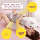 Discreet Cat Pussy Pillow Remote Control Sex Machine