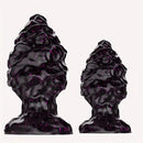 2.95in 4.33in Special-Shaped Silicone Anal Plug Thread Point Dildo