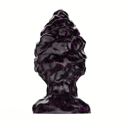 2.95in 4.33in Special-Shaped Silicone Anal Plug Thread Point Dildo