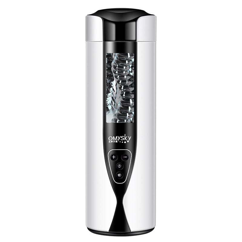 Lava Lamp Automatic MaleMasturbator Suction Male Masturbator
